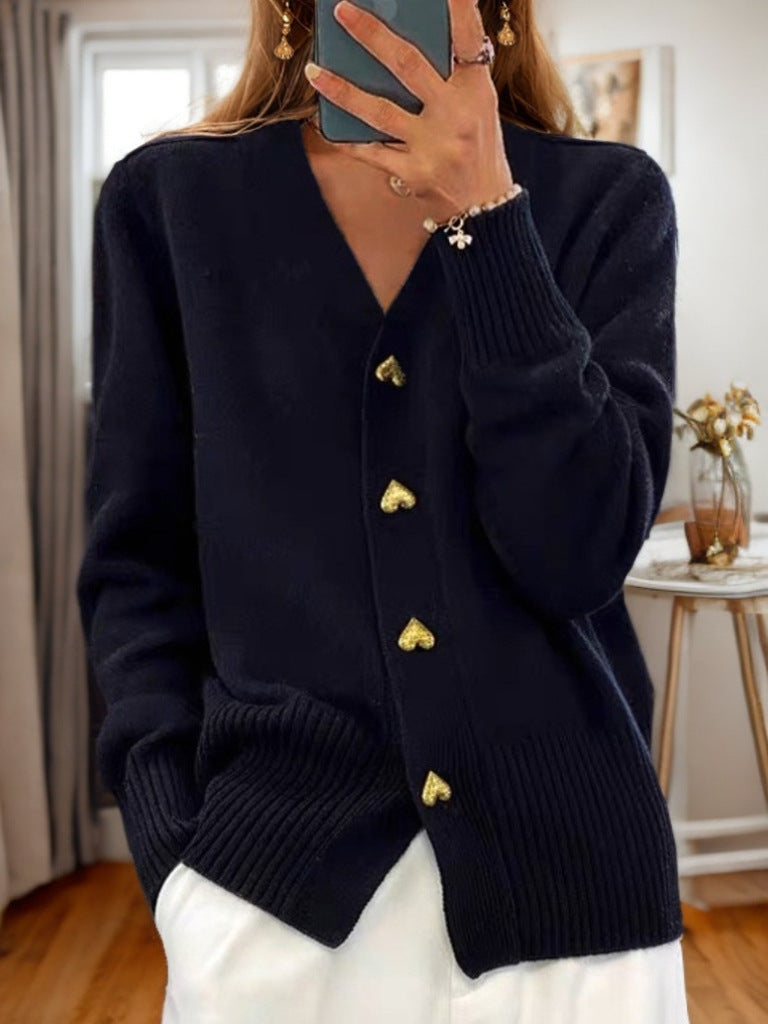 Love Button Sweater