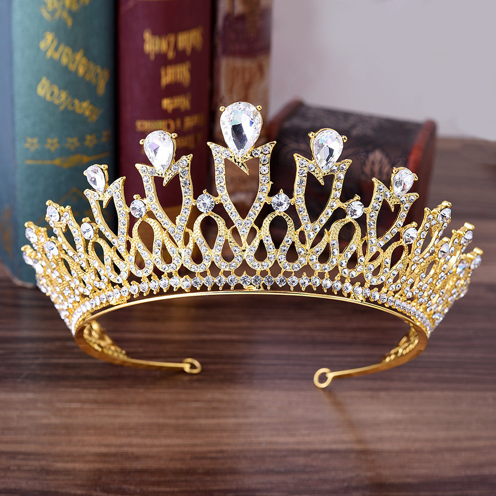 Sweet Princess Alloy Rhinestone Bridal Crown