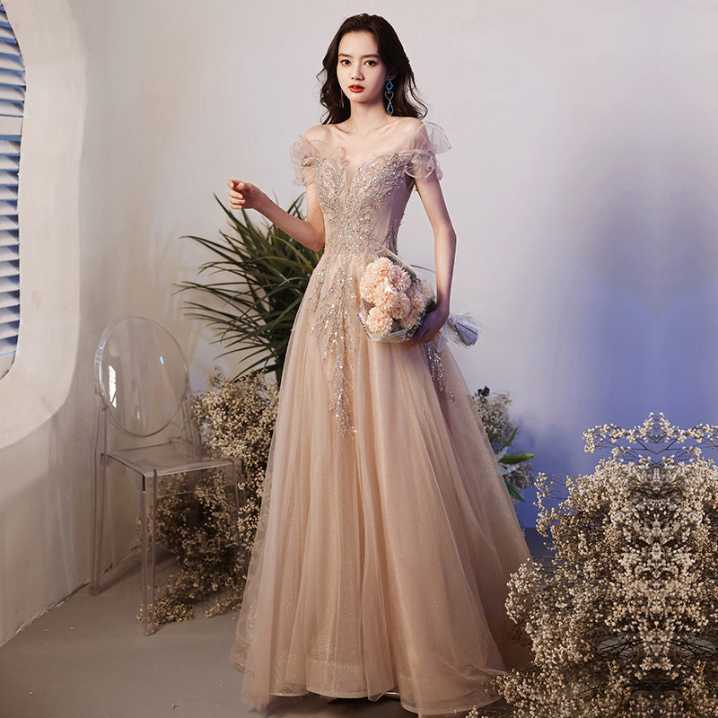 Evening Dress Women's Slim Bridesmaid Dress