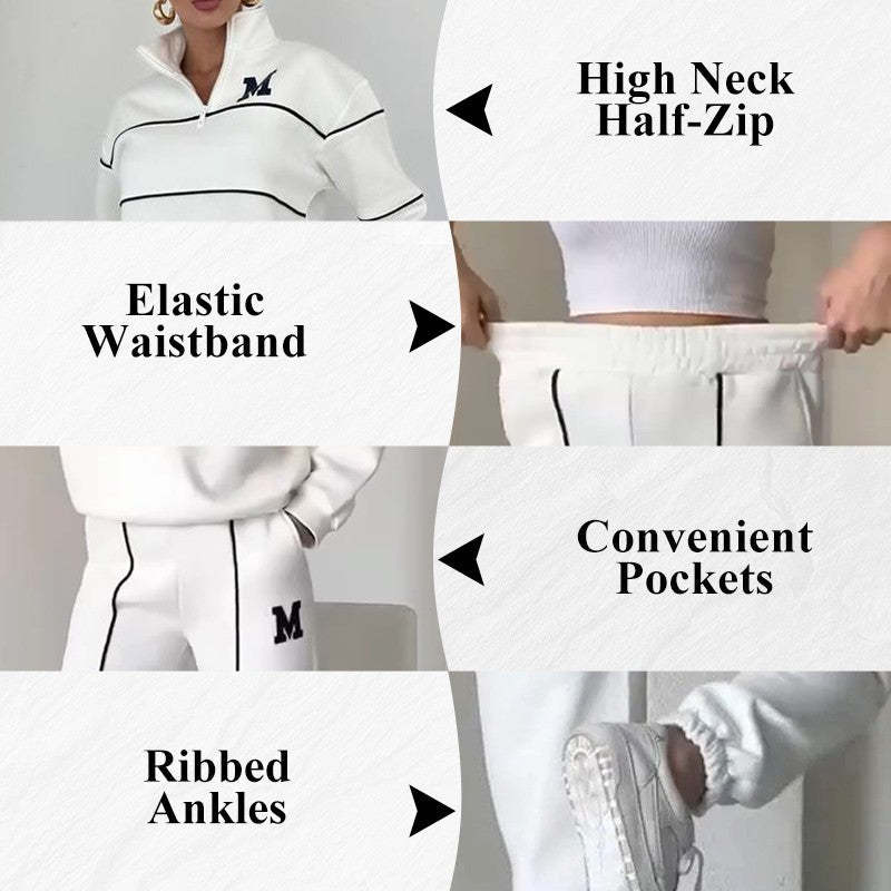 2 Piece Outfit Sweatsuit Set