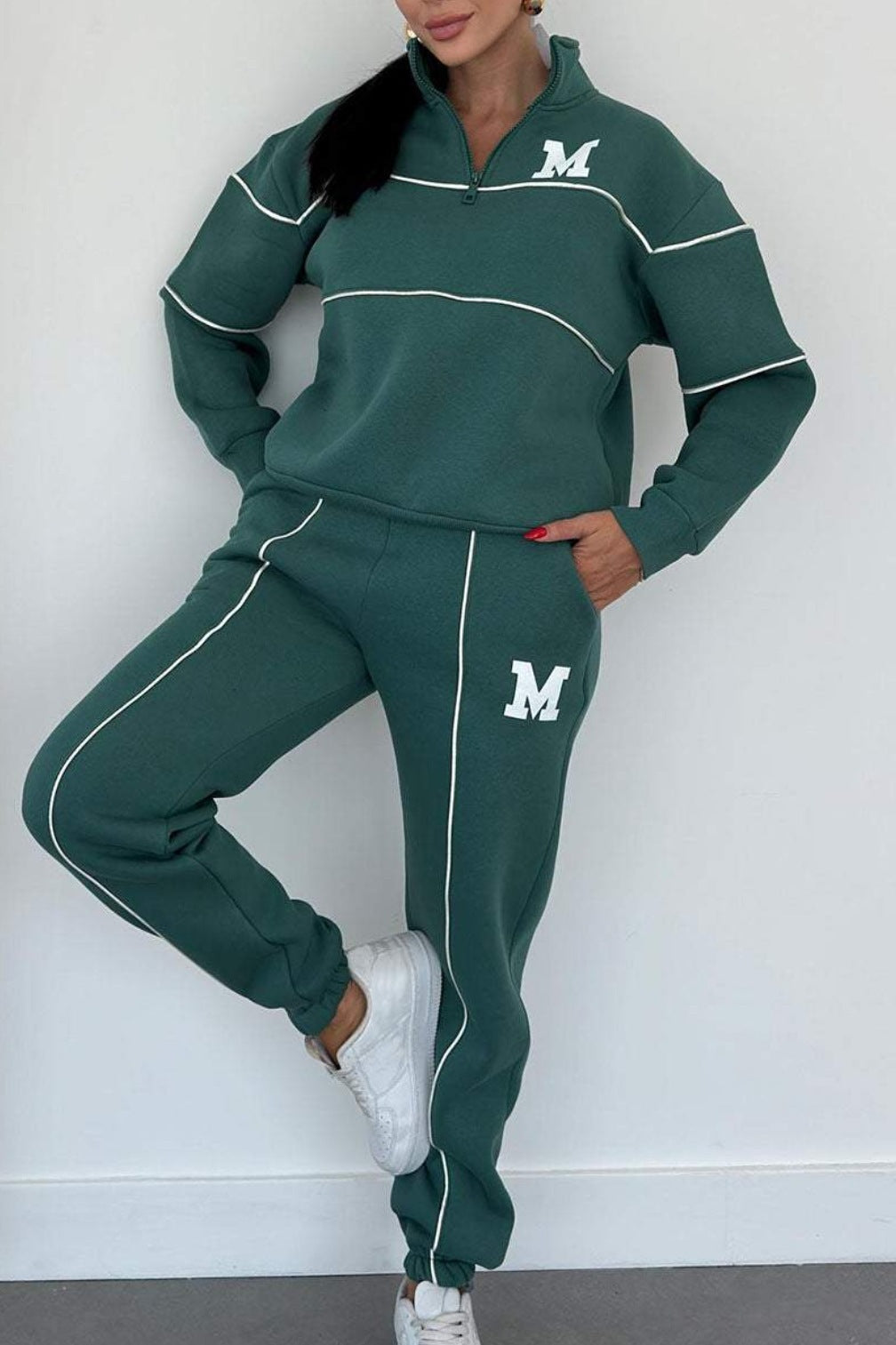 2 Piece Outfit Sweatsuit Set