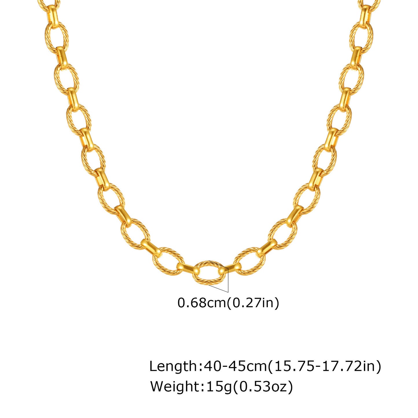 Elegant Mesh Necklace