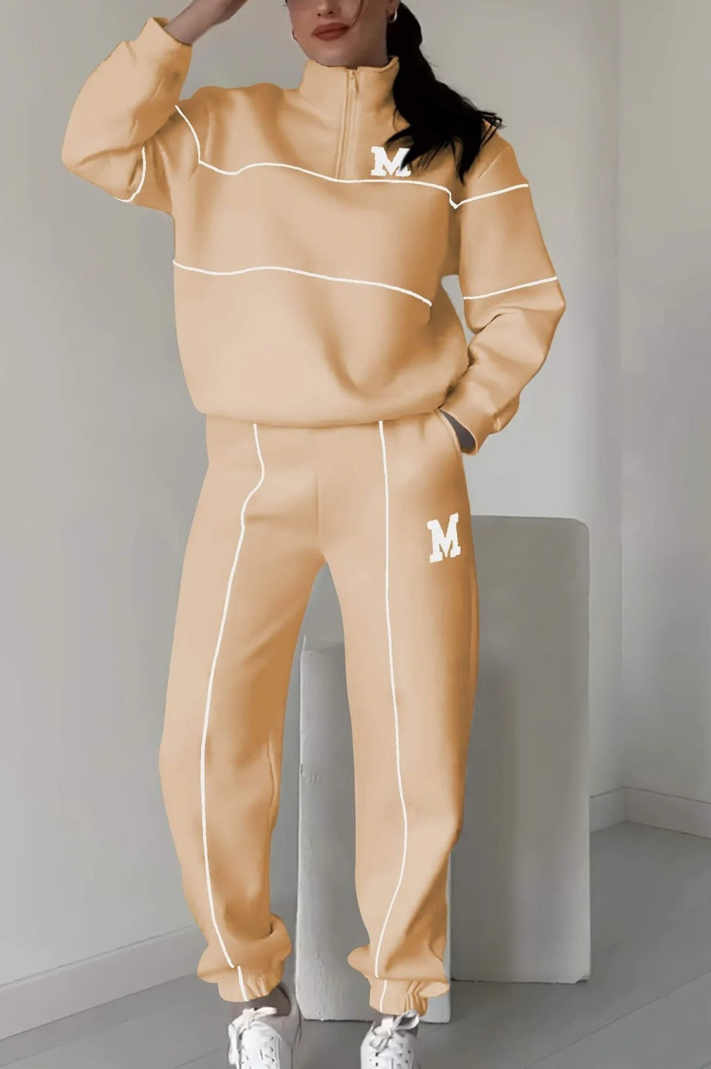 2 Piece Outfit Sweatsuit Set