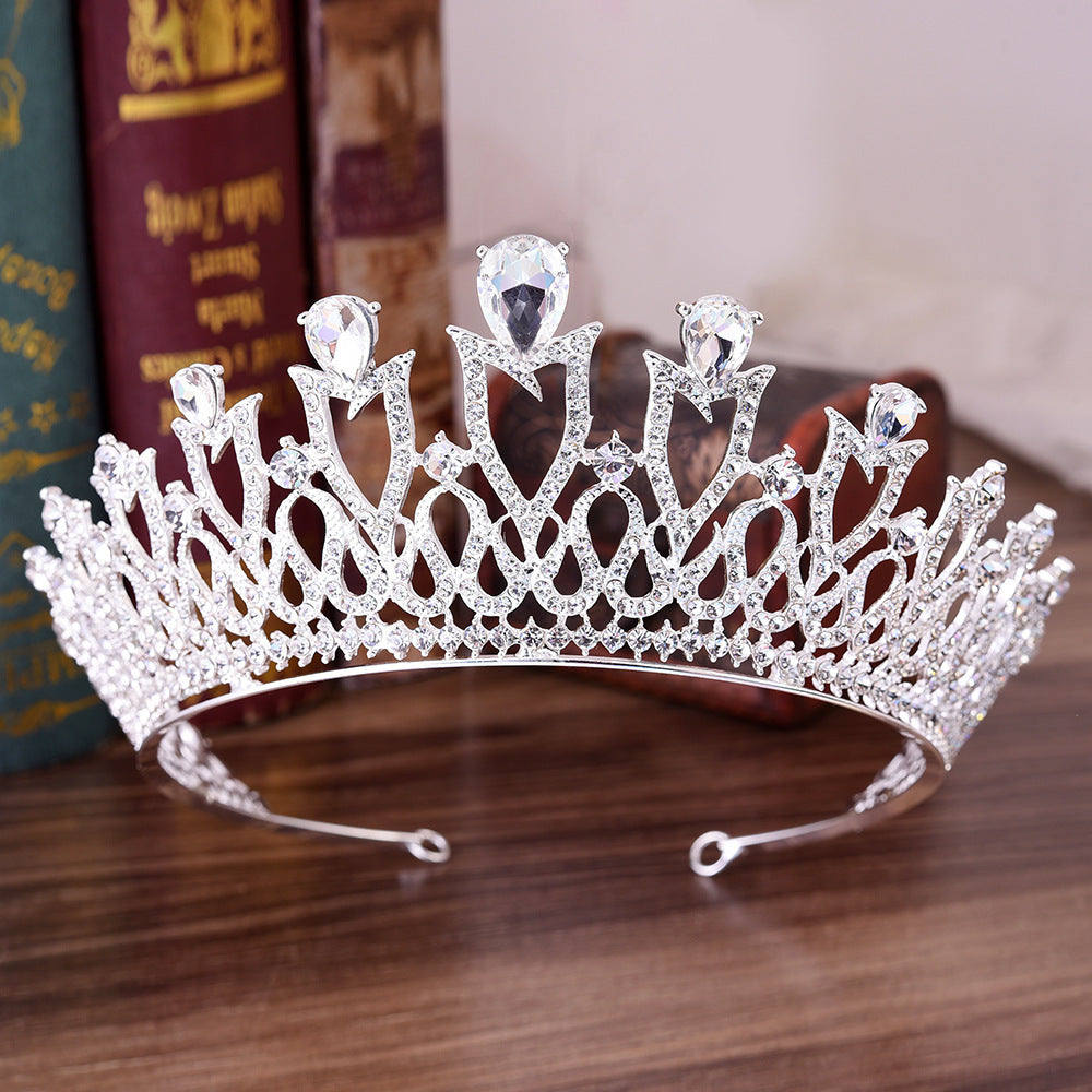 Sweet Princess Alloy Rhinestone Bridal Crown