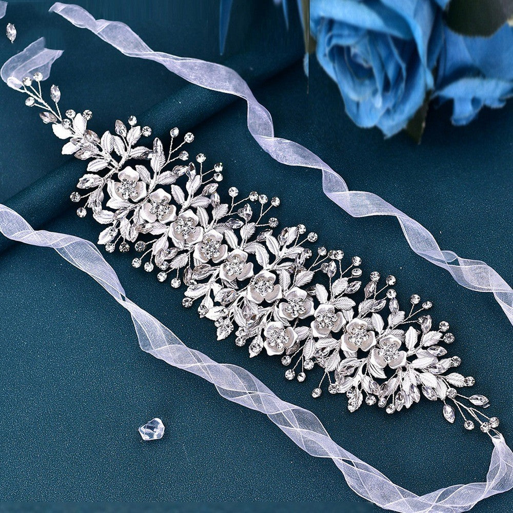 Waistband Wedding Dress Rhinestone Belt