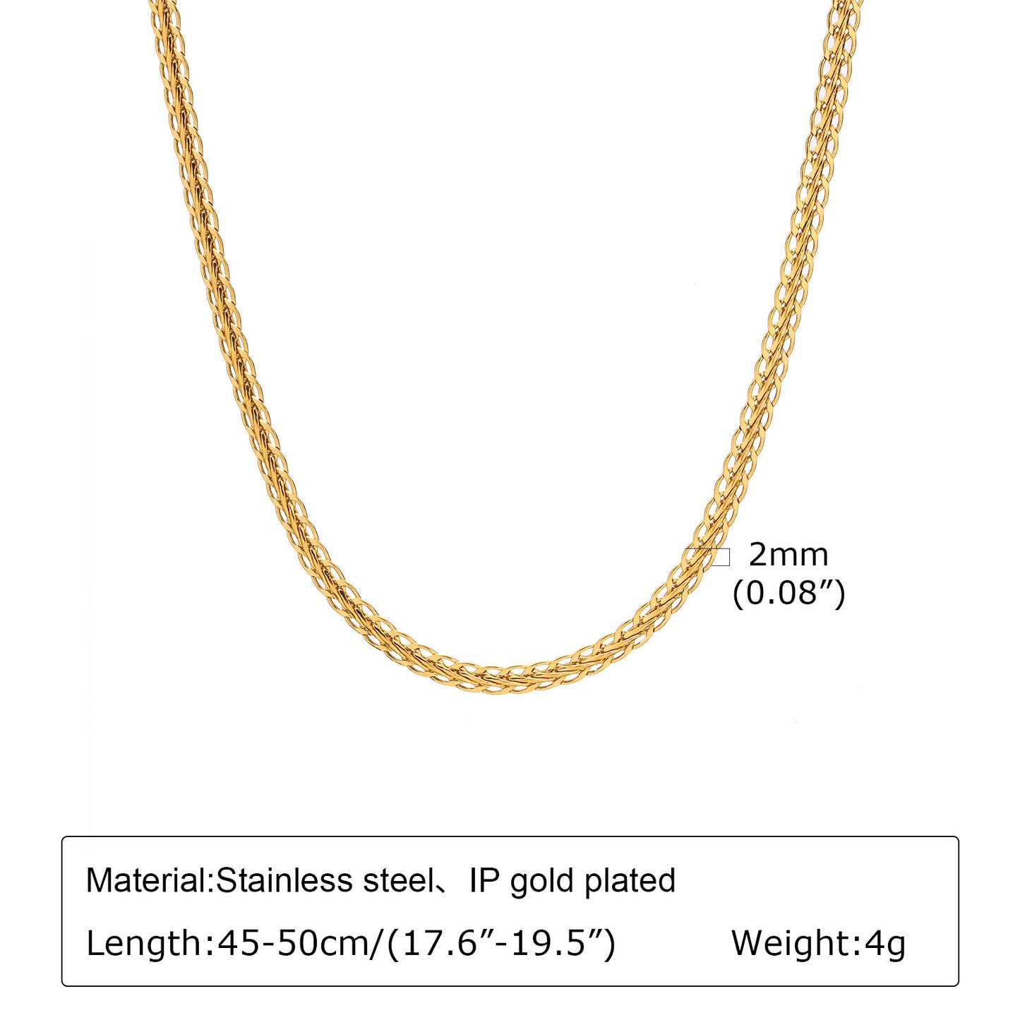 Elegant Mesh Necklace