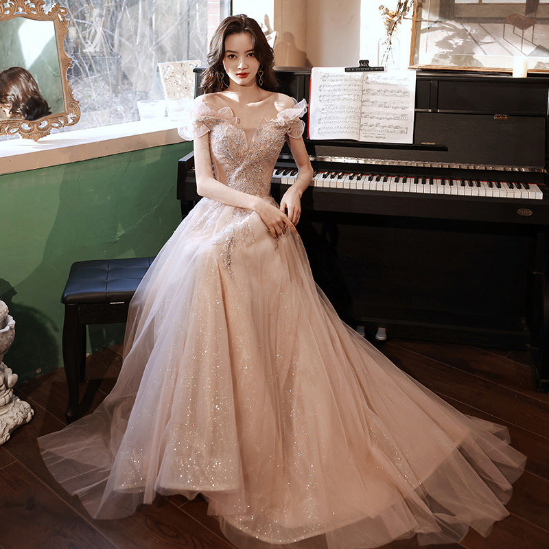 Evening Dress Women's Slim Bridesmaid Dress
