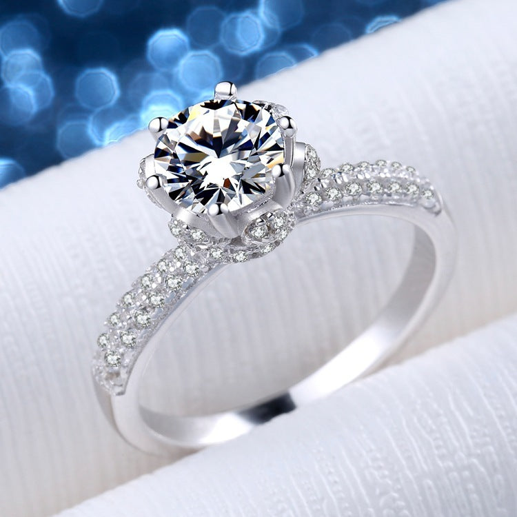 Ice Queen Bridal Ring