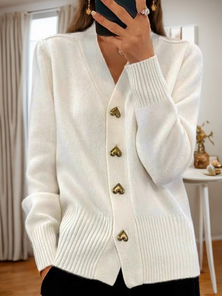 Love Button Sweater