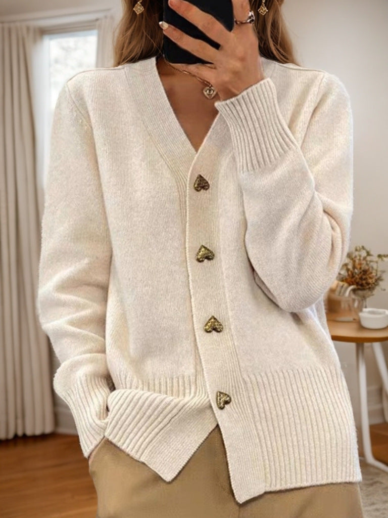 Love Button Sweater