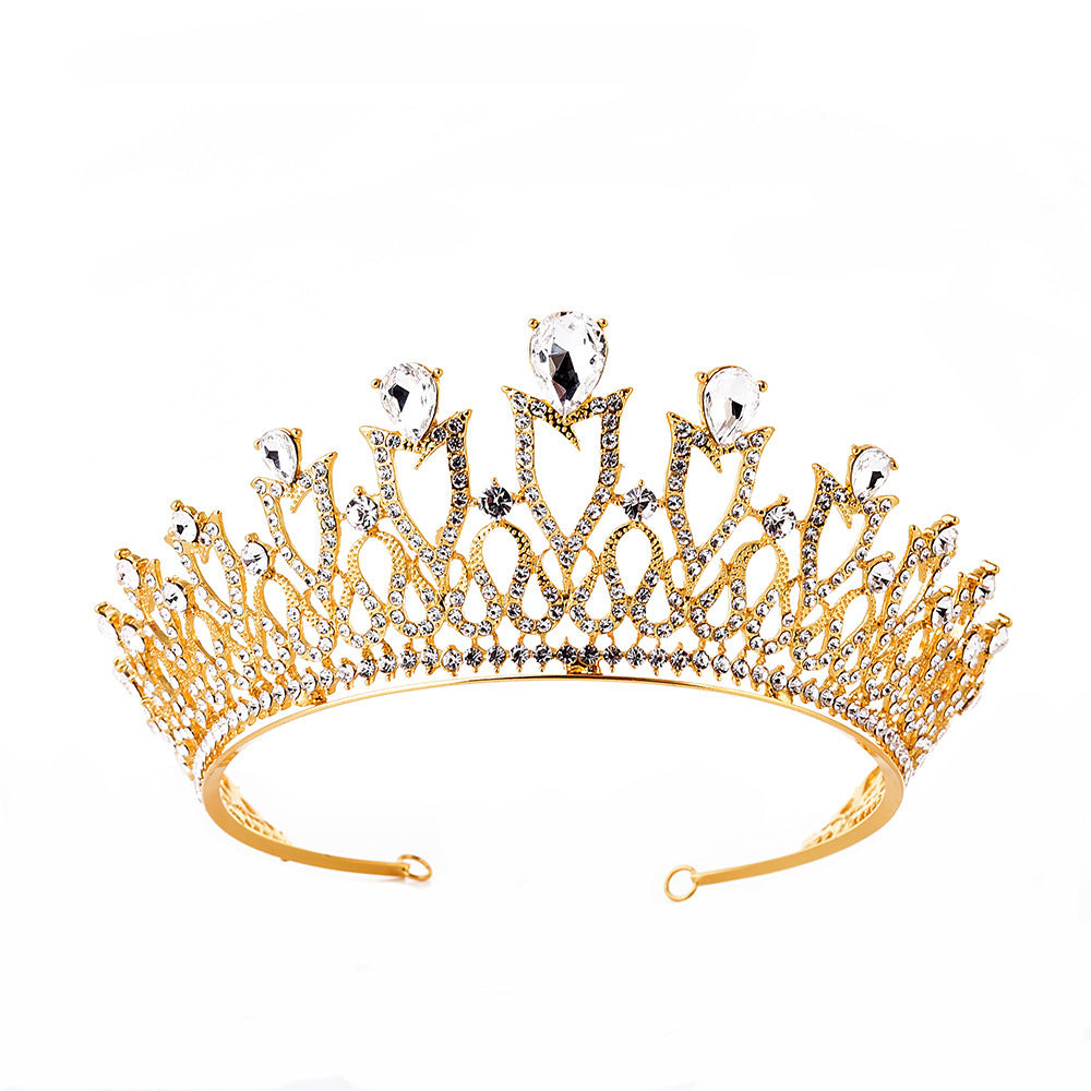 Sweet Princess Alloy Rhinestone Bridal Crown