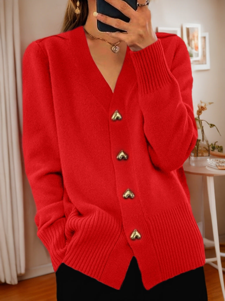 Love Button Sweater