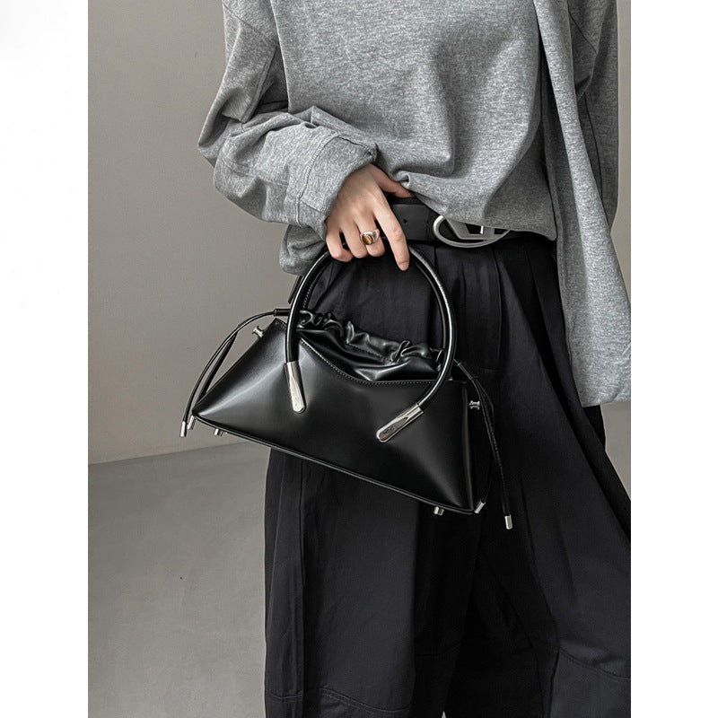 Fashion Leather Portable Crossbody Shoulder Bag