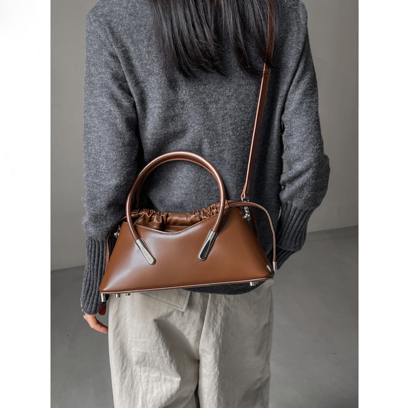 Fashion Leather Portable Crossbody Shoulder Bag