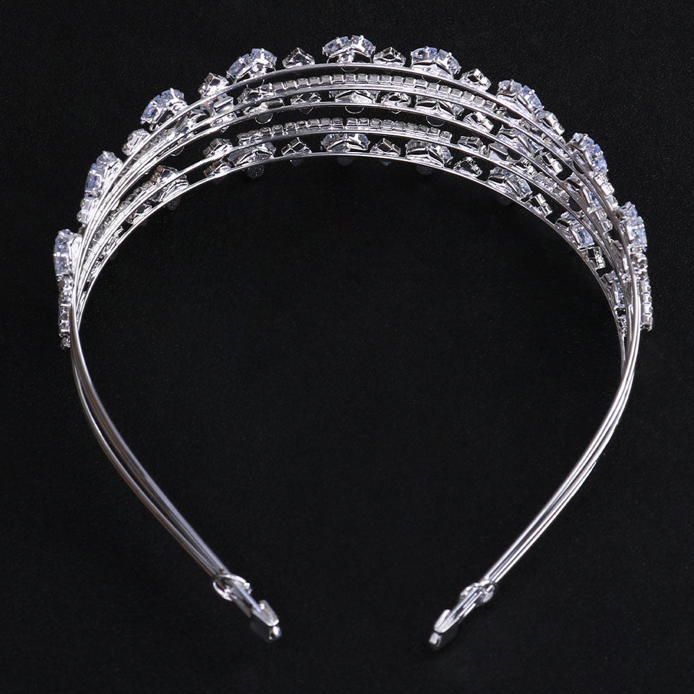 Multi-layer Zircon Fashion Bridal Wedding Hair Band