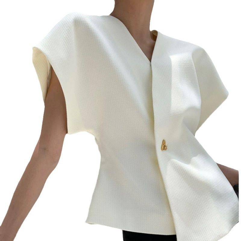 Vest Suit French Style Temperament Top