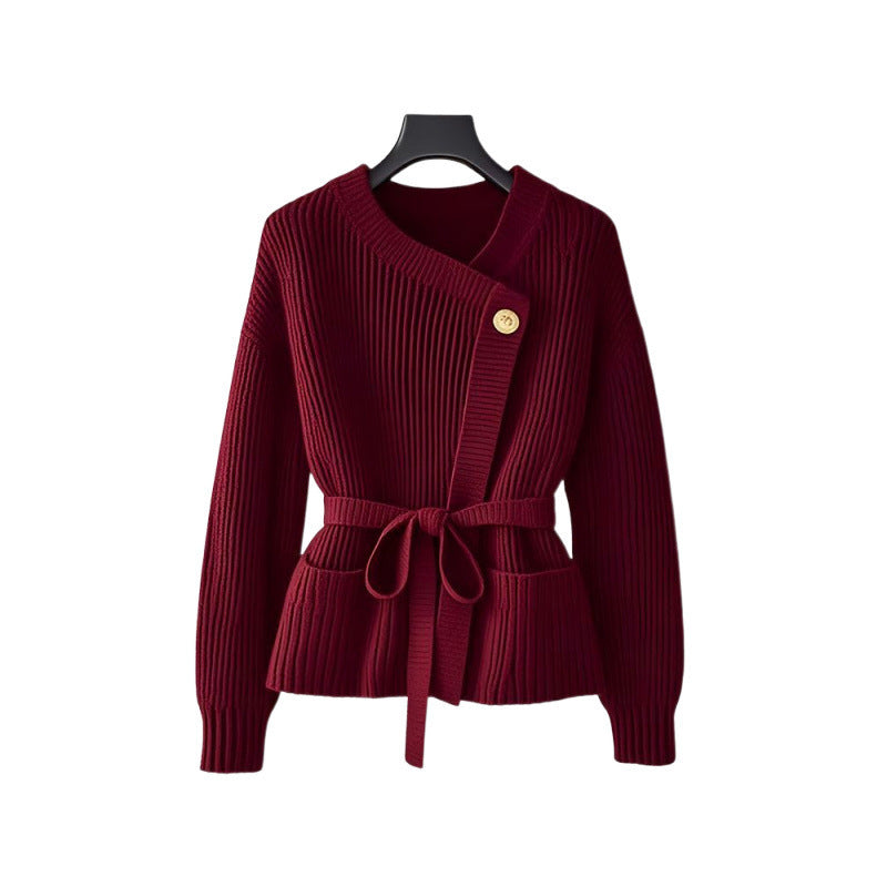Red Design Sense Birthday Year Sweater