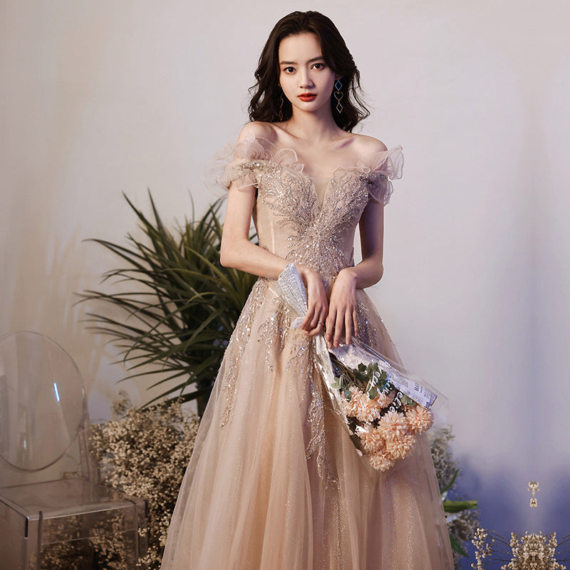 Evening Dress Women's Slim Bridesmaid Dress