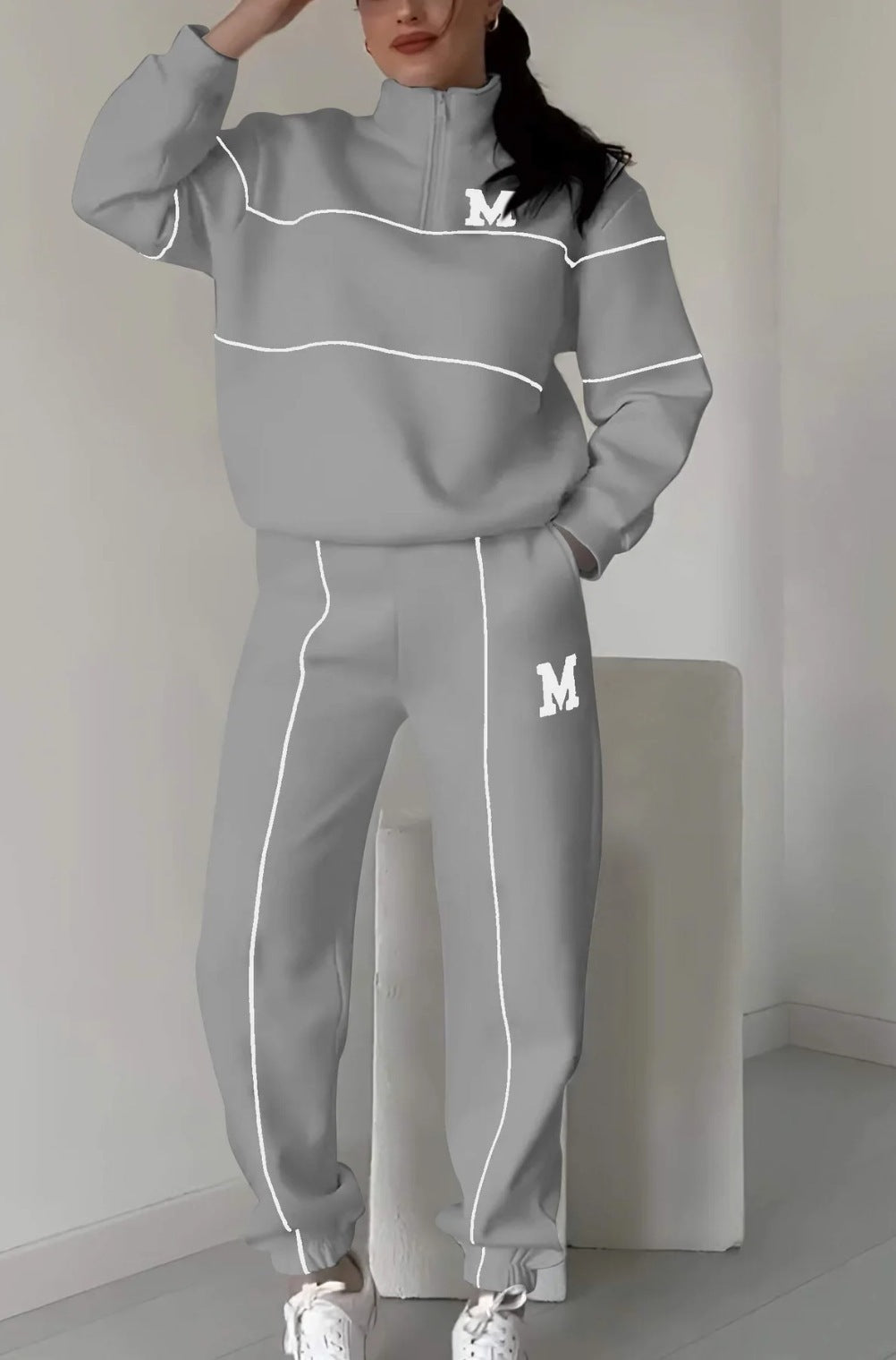 2 Piece Outfit Sweatsuit Set