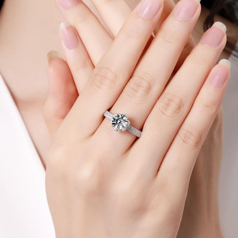 Ice Queen Bridal Ring