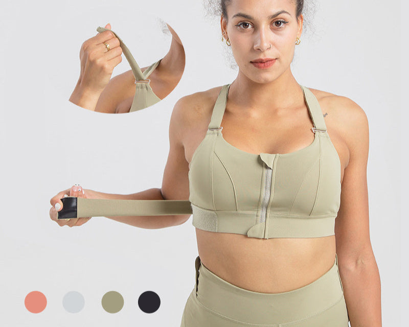 Front Zipper Seamless Bra Push Up Bras For Women Plus Size Bra Lingerie Wireless Sleep Underwear Sport Active Women Bra