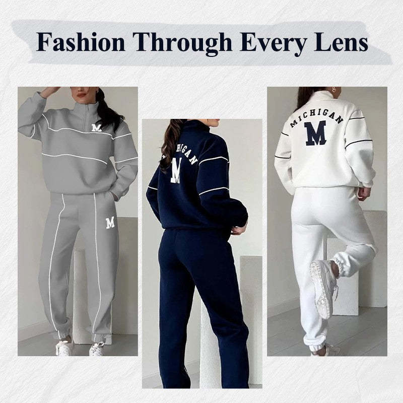 2 Piece Outfit Sweatsuit Set