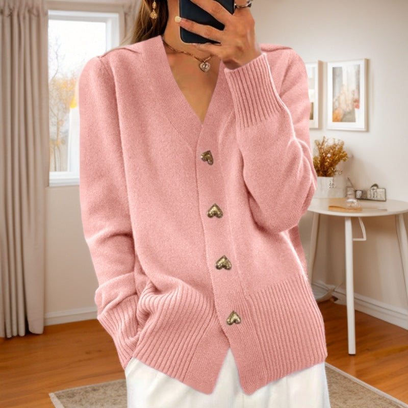 Love Button Sweater