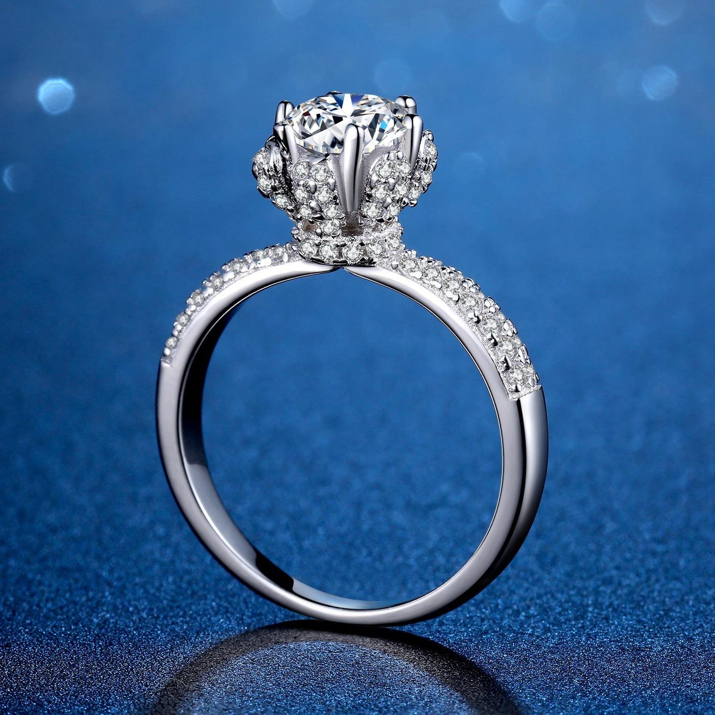 Ice Queen Bridal Ring
