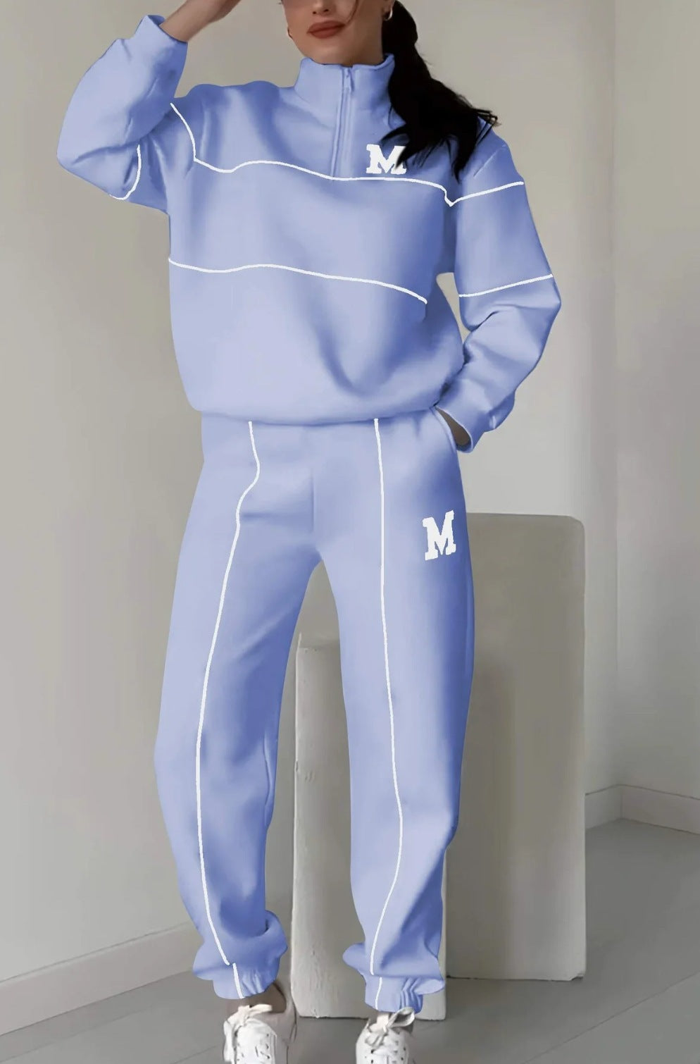 2 Piece Outfit Sweatsuit Set