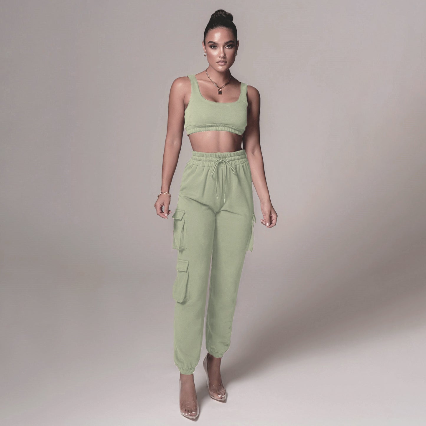 Autumn European and American women's fashion casual suits