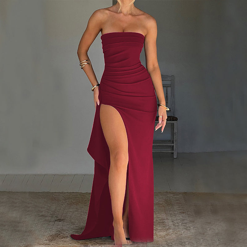 Symphony backless strapless Dress