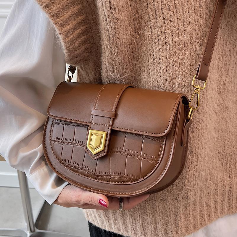 French One Shoulder Bag Female Saddle Bag All-match Women Messenger Bag