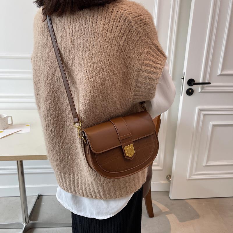 French One Shoulder Bag Female Saddle Bag All-match Women Messenger Bag