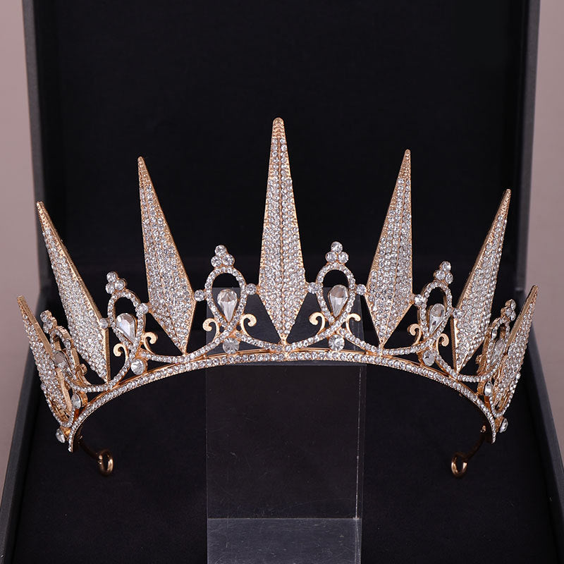 Bridal Crystal Crown Headband Wedding Dress Accessories