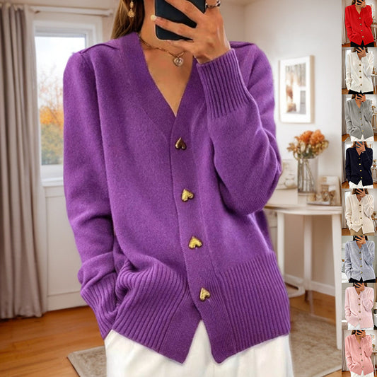 Love Button Sweater