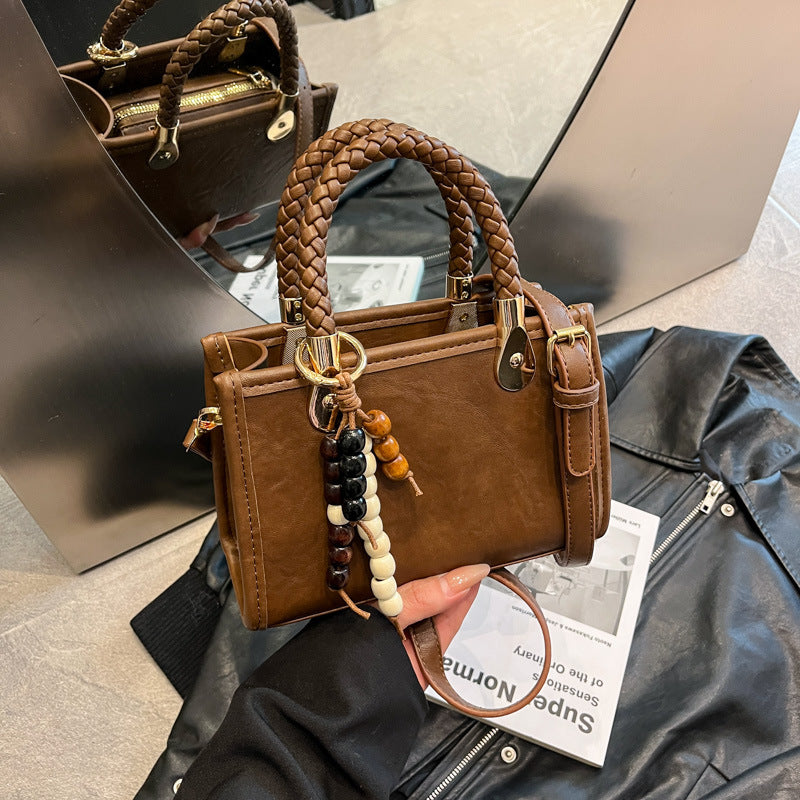 Crossbody Portable Small Square Bag