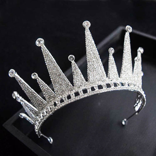Luxury Sparkling Crystal Bridal Crown
