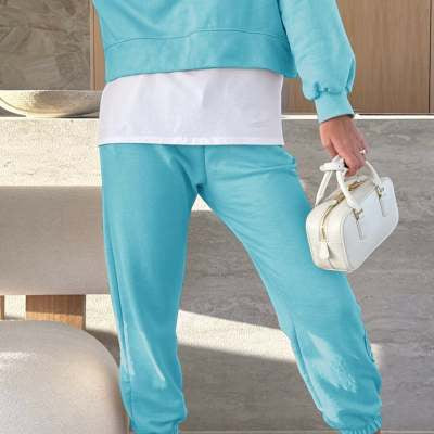 Hooded Top And Jogger Set