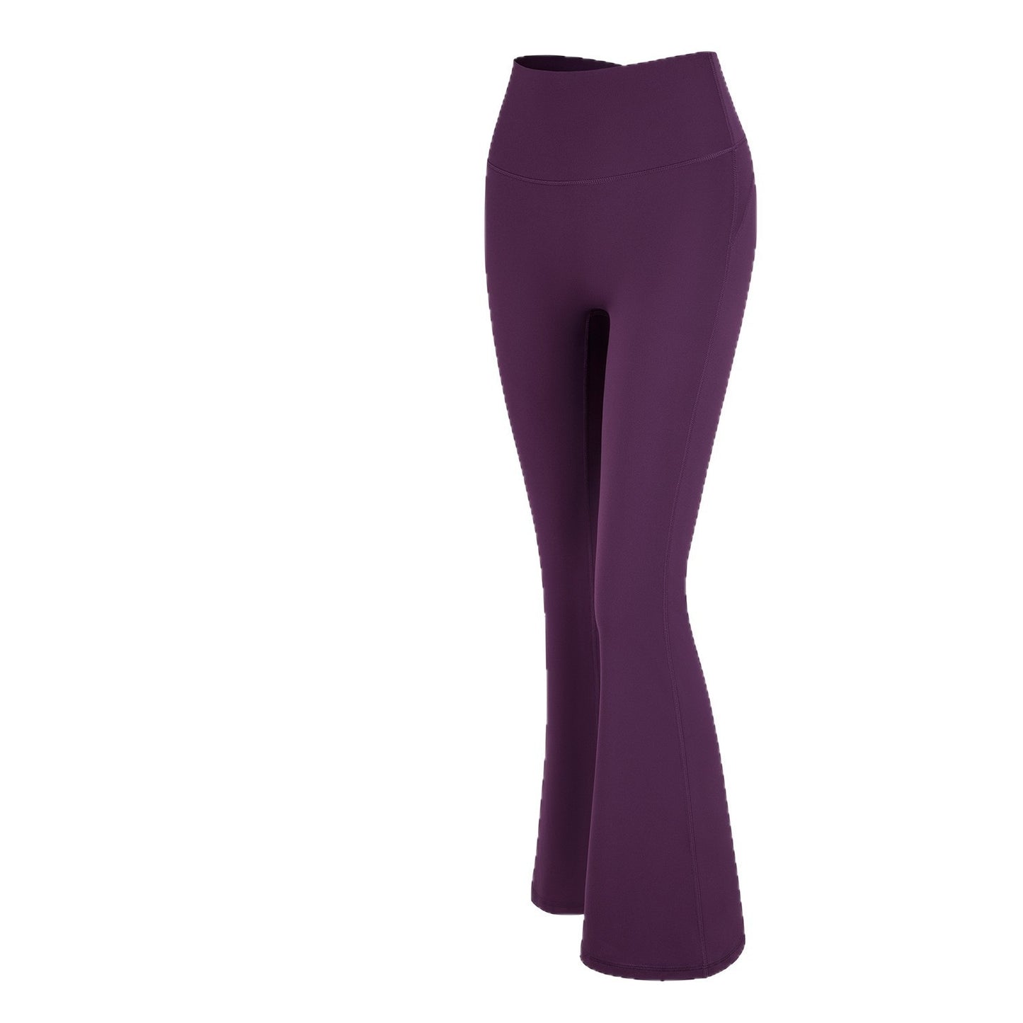 Autumn Thickened Fleece High-waisted Butt-lifting Slim Flare Pants