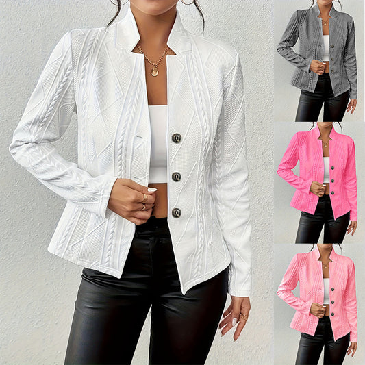 Blazer Coat Single-breasted Office Jacket