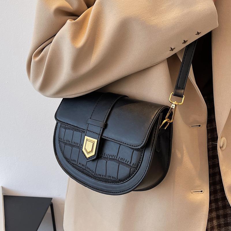 French One Shoulder Bag Female Saddle Bag All-match Women Messenger Bag