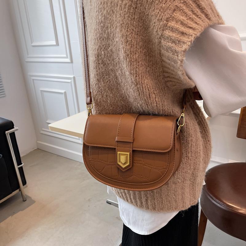 French One Shoulder Bag Female Saddle Bag All-match Women Messenger Bag