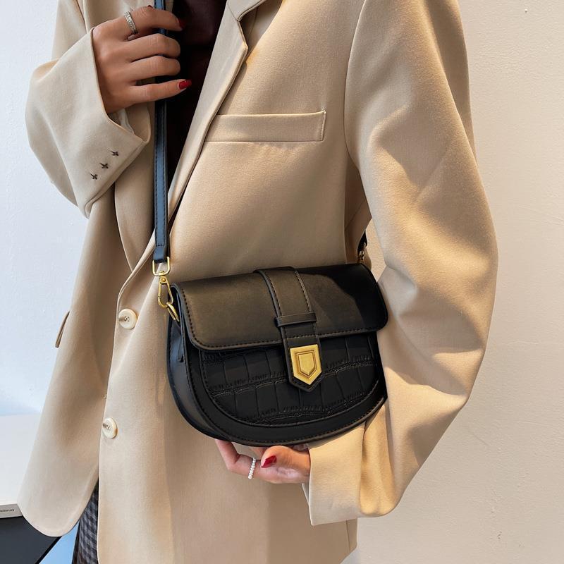 French One Shoulder Bag Female Saddle Bag All-match Women Messenger Bag